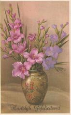 BLOEM BLOEMEN JAREN 70 ZEER MOOI OUDE KAART KH228, Ophalen of Verzenden, 1960 tot 1980, Gelopen, Overige thema's