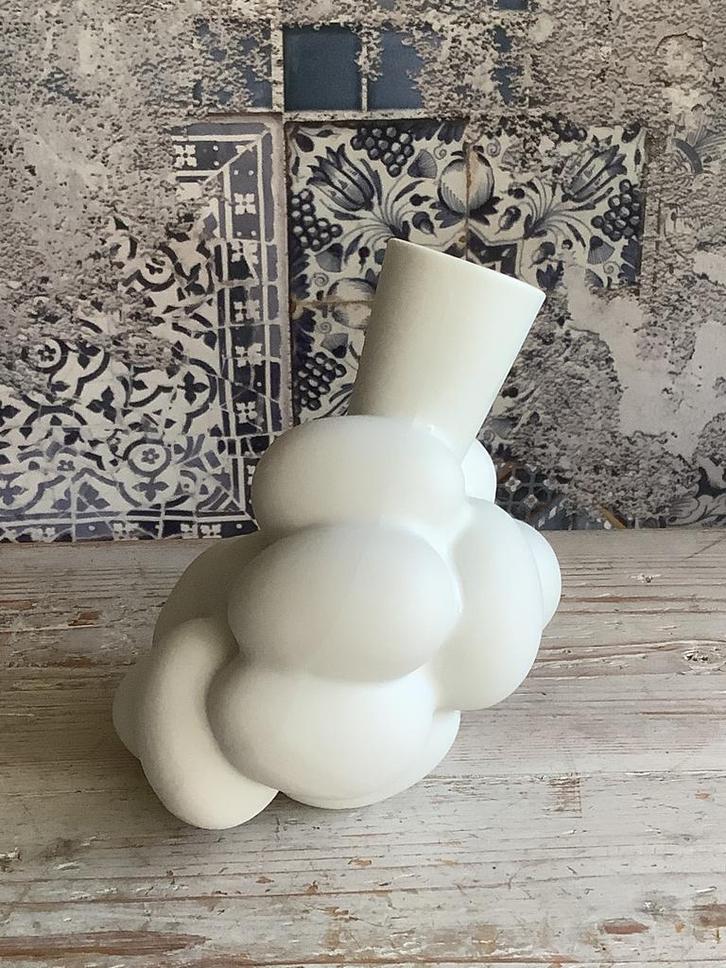 Marcel Wanders Egg vase, Huis en Inrichting, Woonaccessoires | Vazen, Zo goed als nieuw, Overige kleuren, Minder dan 50 cm, Glas