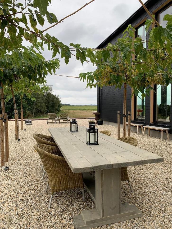 Kloostertafel Eettafel | Oud Steigerhout | 3 meter |RaanWerk, Huis en Inrichting, Tafels | Eettafels, Nieuw, 50 tot 100 cm, 200 cm of meer