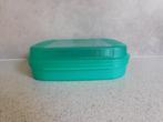 Tupperware Variadoos 1,1 Ltr. 22x17x6 cm. Aqua, Ophalen of Verzenden, Zo goed als nieuw, Groen, Overige typen