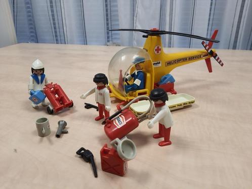 Vintage PLAYMOBIL ambulance-helicopter, Kinderen en Baby's, Speelgoed | Playmobil, Gebruikt, Los playmobil, Ophalen of Verzenden