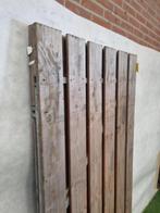 Poort met stalen frame Sale25141, Ophalen, Hout, 100 tot 150 cm, 150 tot 200 cm