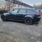 Alfa Romeo 159 1.8 MPI 22 2007 Zwart, Auto's, Alfa Romeo, 4 cilinders, 1796 cc, Zwart, Origineel Nederlands