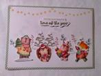 Kaart kerst diertjes en kerstbomen, Ophalen of Verzenden, Nieuw, Kerst