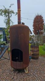 Stoere Vuurkorf / Terrashaard van oude boiler, Ophalen of Verzenden