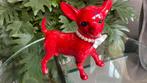 Chihuahua spaarpot Pomme -pidou, Ophalen of Verzenden, Zo goed als nieuw, Steen, Aardewerk of Keramiek, Dier