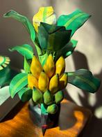 Vintage Botanische Houten Bananenplant, Ophalen of Verzenden, Gebruikt, Binnen