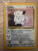 Clefairy 6/130 Base Set 2 Pokemon Kaart, Ophalen of Verzenden, Gebruikt, Losse kaart