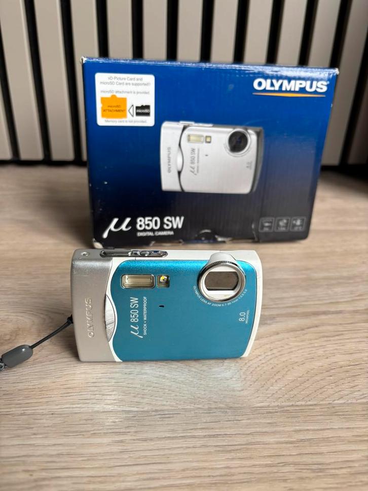 Olympus 850 SW - digitale camera, Audio, Tv en Foto, Fotocamera's Digitaal, Ophalen of Verzenden