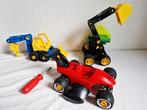 Technisch Duplo Toolo Kraan shovel racewagen, Ophalen of Verzenden, Gebruikt, Duplo