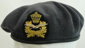 Baret Koninklijke Luchtmacht Officier, maat 61, jaren'90.(3)