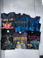 Heavy Metal Rock Shirt all over prints, Kleding | Heren, T-shirts, Ophalen of Verzenden, Maat 56/58 (XL), Zwart