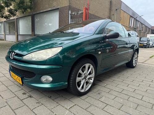 Peugeot 206 CC 2.0-16V Roland Garros, Auto's, Peugeot, Bedrijf, Te koop, ABS, Airbags, Airconditioning, Boordcomputer, Centrale vergrendeling