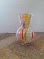 Fidrio mixed colours bolvaasje met nek, Overige kleuren, Ophalen of Verzenden, Minder dan 50 cm, Glas