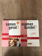 Examenbundel en samengevat economie, Boeken, Ophalen of Verzenden, Zo goed als nieuw, VWO, Economie