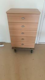 5 laden blok, Huis en Inrichting, Kasten | Ladekasten, Ophalen, Gebruikt, 5 laden of meer, 50 tot 100 cm