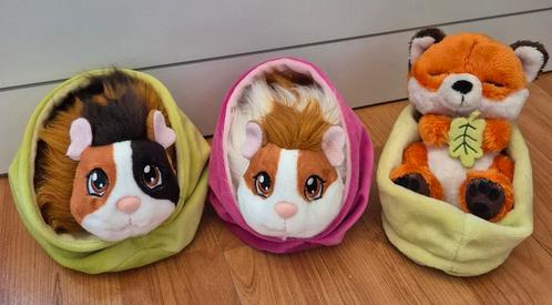Nici knuffels in mandjes set van 3 cavia's & vos NIEUW!!, Kinderen en Baby's, Speelgoed | Knuffels en Pluche, Nieuw, Overige typen