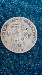 Zilveren gulden curacao 1944, Verzenden, Koningin Wilhelmina, 1 gulden