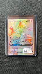 Mewtwo ( rainbow ) - Pokemon, Hobby en Vrije tijd, Verzamelkaartspellen | Pokémon, Ophalen of Verzenden, Zo goed als nieuw, Losse kaart
