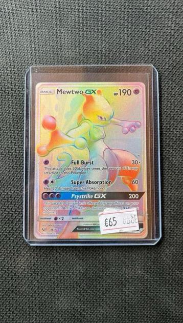 Mewtwo ( rainbow ) - Pokemon beschikbaar voor biedingen