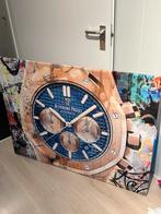Audemars Piguet AP canvas schilderij, Sieraden, Tassen en Uiterlijk, Horloges | Heren, Ophalen, Zo goed als nieuw, Overige merken