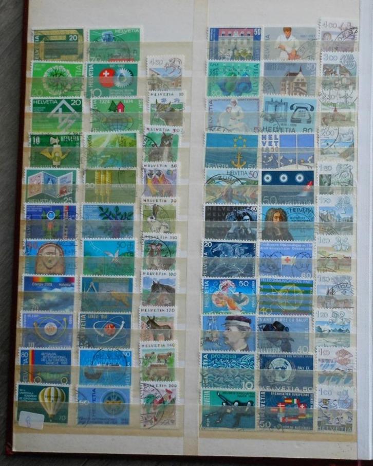 MOOIE POSTZEGELS: LUXEMBURG, GRIEKENLAND EN ZWITSERLAND, Postzegels en Munten, Postzegels | Volle albums en Verzamelingen, Buitenland