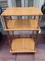 Tafel 3 laags, bijsettafel, vintage tafel, draaipotentafel, Ophalen, Gebruikt, Onbekend, Onbekend