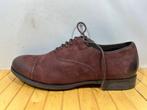 Geox, maat 42, mooie kleur rood bruine veterschoenen., Bruin, Verzenden, Nieuw, Geox