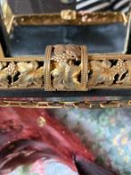 Clutch antiek avond tasje kerst antieke kleding Kerst !!, Ophalen of Verzenden, Dames