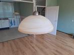 2 vintage hanglampen - LAATSTE KANS, Ophalen, Gebruikt, Glas, Minder dan 50 cm
