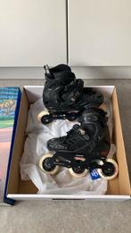 Powerslide Khaan Pro skeelers zwart, Kinderen, Ophalen of Verzenden, Inline skates 4 wielen, Powerslide
