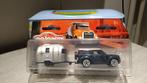Majorette Land Rover Defender 90 + Airstream Sport caravan, Hobby en Vrije tijd, Modelauto's | Overige schalen, Nieuw, Ophalen of Verzenden