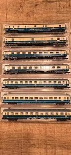 Fleischsmann piccolo DB ic rijtuigset 7 delig nieuw ovp., Treinset, Gelijkstroom, Fleischmann, Nieuw