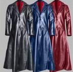 Geweldig Mooie Leren Lange Jas, tm 5XL, Verzenden, Nieuw