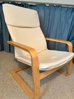 De bekende stoel van Ikea Poäng - nauwelijks gebruikt, Huis en Inrichting, Fauteuils, Ophalen, Zo goed als nieuw, Scandinavisch