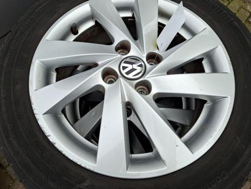 Velgen set + banden van een Volkswagen UP, Auto-onderdelen, Banden en Velgen, Personenwagen, Gebruikt, 3 maanden garantie, Verzenden