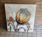Kleurig schilderij Tulp, Ophalen of Verzenden