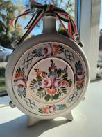 Vintage Hollohaza Porselein Fles, Antiek en Kunst, Ophalen