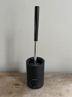 2x Witts | WC-borstel | Wand | Zwart | Kunststof & Rubber, Ophalen of Verzenden, Gebruikt, Overige typen