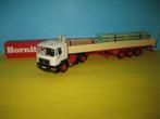 Hornitex-Hout  MAN  met lading   Herpa, Hobby en Vrije tijd, Modelauto's | 1:87, Ophalen of Verzenden, Zo goed als nieuw, Bus of Vrachtwagen