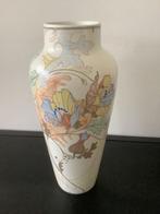 Gouda plateel vaas plateel ZH gemaakt tussen 1898-1905, Ophalen of Verzenden