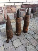 Projectielen Tiger I/II Duits WO2, Verzamelen, Ophalen, Landmacht, Duitsland, Hulzen of Bodemvondsten