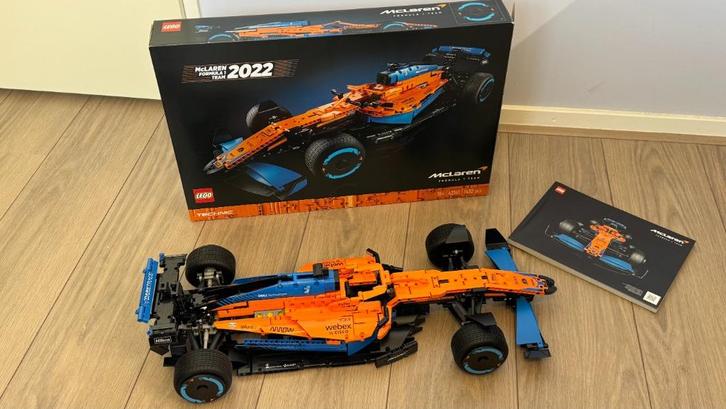 Lego Techniek McLaren Formule 1 Racewagen, Kinderen en Baby's, Speelgoed | Duplo en Lego, Zo goed als nieuw, Lego, Complete set