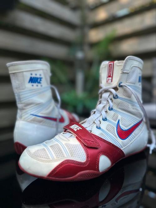 Nike HyperKO Boksschoenen | Maat 45 (US 11.5) | Vintage, Sport en Fitness, Boksen, Gebruikt, Boksschoenen, Ophalen of Verzenden