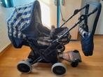 Kinderwagen met kiddy board ,tas,paraplu, Gebruikt, Kinderwagen, Overige merken, Verstelbare duwstang