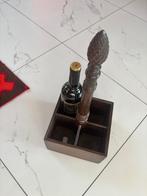 Oude Kerst Wijn-standaard voor sfeer, Ophalen of Verzenden, Gebruikt