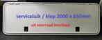 Serviceluik / klep 2000x650mm met paneel - voorraad + sloten, Caravans en Kamperen, Camper-accessoires, Nieuw