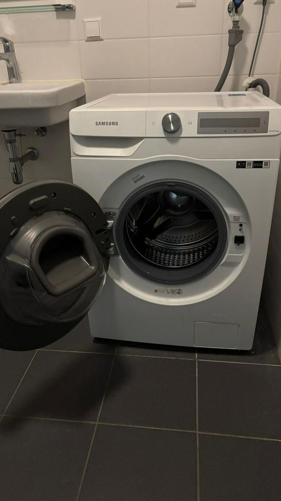 Was-droogcombinatie vam Samsung uit ‘22, Witgoed en Apparatuur, Wasmachines, Zo goed als nieuw, 8 tot 10 kg, 85 tot 90 cm, 1200 tot 1600 toeren