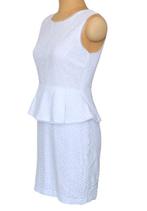 BCBG jurkje, sexy jurk, wit, Mt. XS, Verzenden, Zo goed als nieuw, Maat 34 (XS) of kleiner, Boven de knie