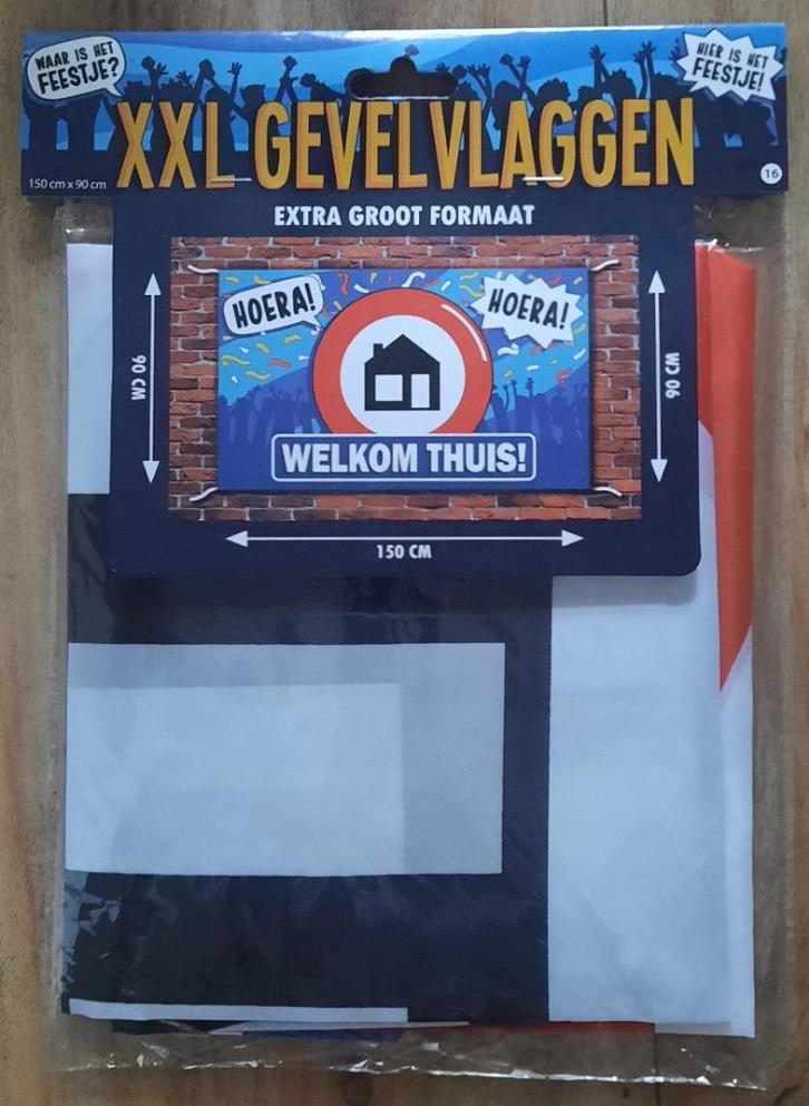 Ballonnen, Slingers enz. -Welkom- en -Welkom Thuis ( Nieuw ), Hobby en Vrije tijd, Feestartikelen, Nieuw, Versiering, Overige